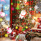 🎅50% KORTING! Roterende LED-Kerstpatroonprojectorlamp – 16 Feestelijke Patronen & Dynamisch Effect 🎄✨