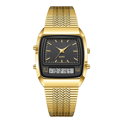 🔥60% korting! LIEBIG Retro Sporthorloge – Dubbel Systeem, Multifunctioneel & Stijlvol ⌚️