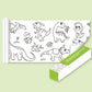 🌱🖍️ 50% KORTING! Terwijl je kind over deze 3 meter lange rol raast met stiften, stickers en zelfverzonnen verhalen, groeien zijn fijne motoriek, creativiteit en zelfvertrouwen met elke centimeter! Dit is niet alleen kleuren – dit is je kind zien bloe