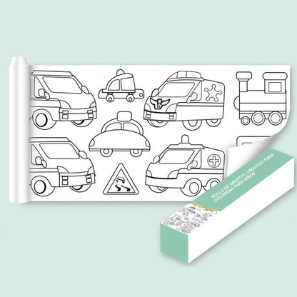 🌱🖍️ 50% KORTING! Terwijl je kind over deze 3 meter lange rol raast met stiften, stickers en zelfverzonnen verhalen, groeien zijn fijne motoriek, creativiteit en zelfvertrouwen met elke centimeter! Dit is niet alleen kleuren – dit is je kind zien bloe