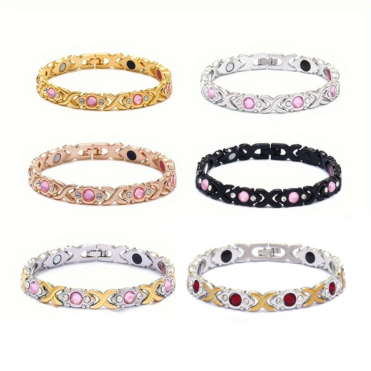 📢 60 % korting! Kristallen armband voor dames – Verstelbaar, elegant en multifunctioneel voor elke gelegenheid! 💎✨