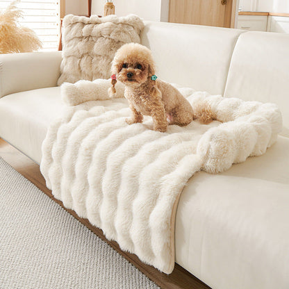 🔥Nieuw binnen 50% KORTING🎁Verdikt warm antislip bed voor huisdieren met rand