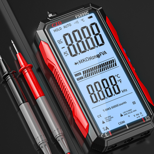 🔧 NU 50% KORTING! ⚡ USB Oplaadbare Digitale Multimeter – Auto-Ranging, LCD-Achtergrondverlichting & Draagbaar Design 📏