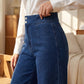🎁Nieuwe collectie 2026 50% korting💥Damesjeans met hoge taille en wijde pijpen