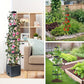 🪴NU 50% KORTING☀️Verhoogde plantenbakken met klimrek voor in de tuin💧
