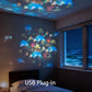 🥳 2026 IN DE AANBIEDING – 52% KORTING! 💥🎉 Dynamische roterende LED-projectielamp – automatisch roterend dynamisch effect, helder & zacht licht, breed toepasbaar voor feestjes en huisdecoratie ✨