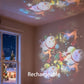 🥳 2026 IN DE AANBIEDING – 52% KORTING! 💥🎉 Dynamische roterende LED-projectielamp – automatisch roterend dynamisch effect, helder & zacht licht, breed toepasbaar voor feestjes en huisdecoratie ✨