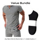 🎁2026 Nieuw binnen 50% KORTING💥Zomerse casual set met shirt met ritskraag en korte broek