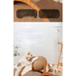 🐱 NU 50% KORTING! 💖 Natuurlijke sisal krabpaal voor katten met kartonnen pad – Bevredigt de krabbehoefte, duurzaam sisal en beschermt meubels 🧶