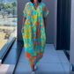👗 Elegante, casual damesjurk met V-hals en print 💜