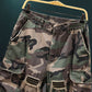 🩳 52 % KORTING! 🔥 Camo-cargoshort met studs voor heren – slijtvast, veel zakken en een stoer camouflagepatroon – ideaal voor buitenactiviteiten en dagelijks gebruik 🌿