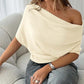 🔥Nieuwe Collectie Asymmetrische Off-Shoulder Top✨Zacht & Veelzijdig