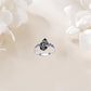 💎50% Korting💍 Een ring met filigraan opengewerkt patroon, zwarte druppelsteen en strass accenten in boheemse stijl – Vintage Bloemenrank Ring | Legeringmetaal | Zilverkleurig | Maten 6–11 💍✨