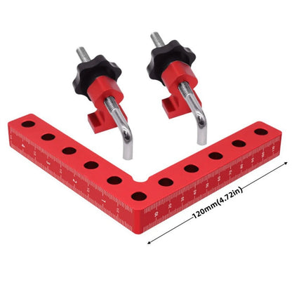 📐 90° Haakse Klemmen • Aluminium • Dubbele Maat • Precies & Sterk