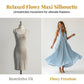 🌴 50% Korting – Zomerse Maxi-Jurk met Halternek & V-hals | Elegant, Luchtig & Perfect voor Vakantie