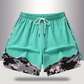 💎50% OP 2-IN-1 ATHLETIC SHORTS💎Ademende stof, camo-voering & zakken voor dames🏃‍♀️✨
