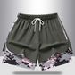 💎50% OP 2-IN-1 ATHLETIC SHORTS💎Ademende stof, camo-voering & zakken voor dames🏃‍♀️✨