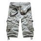 Heren multi-pocket cargoshorts