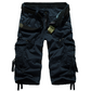 Heren multi-pocket cargoshorts