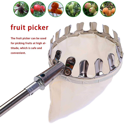 ⏳ Tijdelijke aanbieding⏳  🍎 Fruitplukker met opvangmand