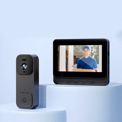 🏠BEPERKTE TIJD 50% KORTING⚡Slimme videodeurbel met 4,3" scherm – live bewaking & tweerichtingsaudio🏡💖