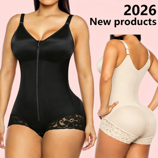 👙 59% KORTING! ✨ Buikweg-Vormgevende Bodysuit – Taillecontrole, Billen Lifting & Sterke Compressie, Figuurvriendelijk Ook In Grote Maten 👗