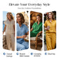 ⏰Casual tweedelige set voor dames in effen kleur👚👖