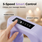 🧖‍♀️ Vermoeide benen, kuiten en taille ontspannen na een lange dag staan of sporten – Vibrerende Massagering | 5 Snelheden | USB Oplaadbaar | 360° Ringontwerp | Paars, Blauw, Wit of Roze 💪🔁