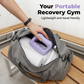 🧖‍♀️ Vermoeide benen, kuiten en taille ontspannen na een lange dag staan of sporten – Vibrerende Massagering | 5 Snelheden | USB Oplaadbaar | 360° Ringontwerp | Paars, Blauw, Wit of Roze 💪🔁