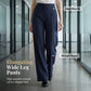 Dames Krijtstreep Wikkel Taille Jumpsuit