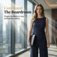Dames Krijtstreep Wikkel Taille Jumpsuit