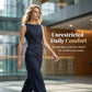 Dames Krijtstreep Wikkel Taille Jumpsuit