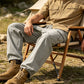 Men's Cotton Linen Cargo Pants