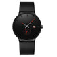 ⏳Tijdelijke aanbieding: 50% korting⏰Heren minimalistische waterdichte quartz horloge⌚