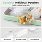 Discrete Medicijn Organizer voor 1 Week | AM/PM | Reizen | Siliconen & EVA