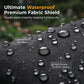 ☔Tuinmeubelen afdekken met een hoes die bij storm niet wegwaait – 210D Oxford Tuinmeubelhoes | Waterdicht | UV-bestendig | 6 Maten | Zwart of Zilver ☀️🌧️