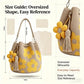 🌞Fris De Lente In Met 50% Korting!🌼Gehaakte Dames Bucketbag met Bloemenmotief – Lichte Boho Schoudertas voor Zomer en Dagelijks Gebruik