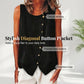 🔥HALVE PRIJS Asymmetrisch Knoop Topje Ademend Los Zomer Mouwloos Top