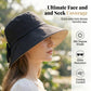 👒 TIJDELIJKE AANBIEDING: 62% KORTING! ✨ Women's Bowknot Wide Brim Sun Hat – Opvouwbaar, 360° bescherming 🎀