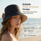 👒 TIJDELIJKE AANBIEDING: 62% KORTING! ✨ Women's Bowknot Wide Brim Sun Hat – Opvouwbaar, 360° bescherming 🎀
