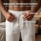 🏆LAATSTE DAG VAN DE UITVERKOOP – 50 % KORTING🔥Gestructureerde 2-delige set met overhemd en broek voor heren