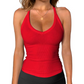 ✨ Ribbed Tanktop met V-hals – Comfortabel, Flatterend & Makkelijk te Combineren 👚
