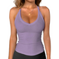 ✨ Ribbed Tanktop met V-hals – Comfortabel, Flatterend & Makkelijk te Combineren 👚