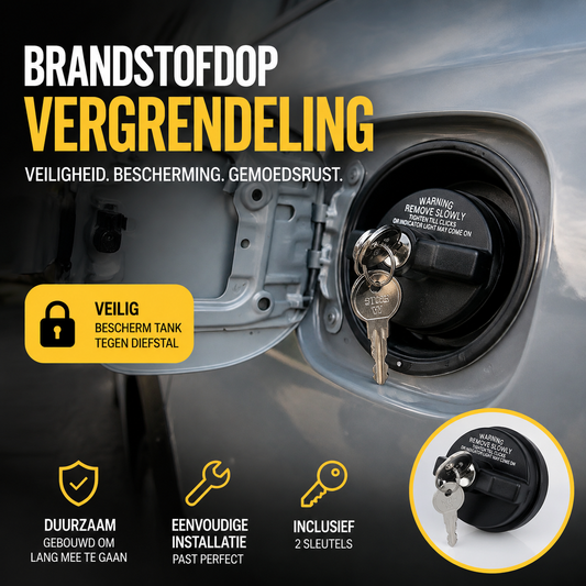 🌞Fris De Lente In Met 50% Korting!🛡️ Afsluitbare Brandstofdop met Slot – Anti-Diefstal Tankdop met 2 Sleutels voor Veilige Brandstoftank