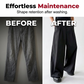 👔 Heren Klassieke Wijdbeense Pantalon – Premium Stof | Zwart | Maten S-3XL