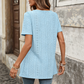 Dames Babydoll Tuniektop met Vierkante Halslijn