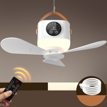 ⏰ Tijdelijke aanbieding: 50% KORTING op een oplaadbare plafondventilator met ledverlichting! 🌬️