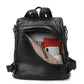 🎒 Stijlvolle PU Damesrugzak | Ruim, Elegant & Veilig (Anti-Diefstal Design)