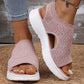 🌬️ Lichtgewicht Gebreide Sandalen – Zacht, Flexibel & Perfect voor Zomerdagen ☀️