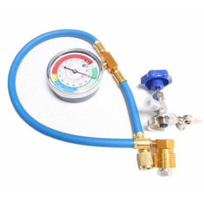 🌞Fris De Lente In Met 50% Korting!❄️R134a Airco Vulslang met Manometer – Auto AC Recharge Kit voor Lagedrukzijde en DIY Onderhoud